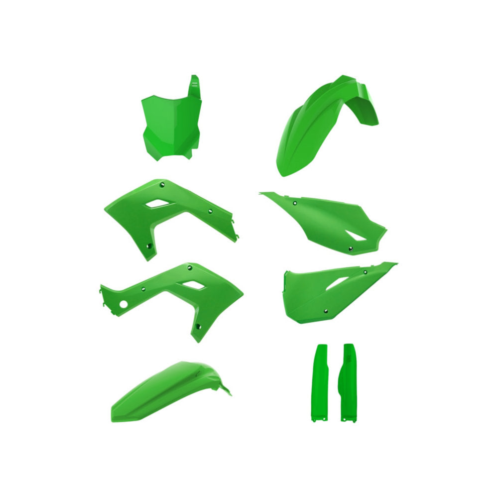 Kit plastiche Restyling KX 125/250 03-08 verde per KAWASAKI cod. P91631