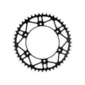 Corona AFAM SLK acciaio autopulente nero - 48 denti per BETA, GAS GAS, HUSQVARNA, RIEJU, SHERCO, SUZUKI cod. A14206S.48