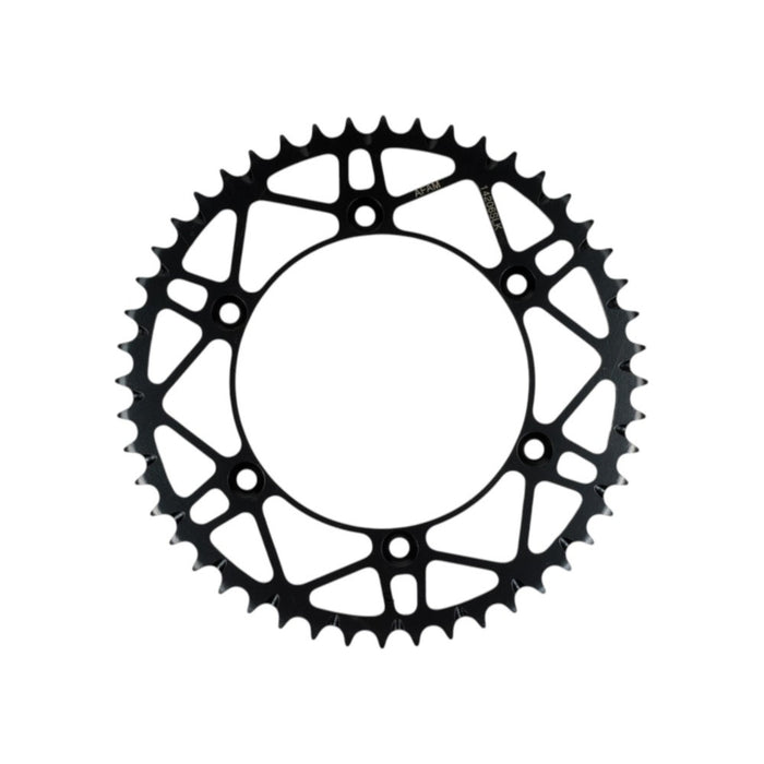 Corona AFAM SLK acciaio autopulente nero - 48 denti per BETA, GAS GAS, HUSQVARNA, RIEJU, SHERCO, SUZUKI cod. A14206S.48