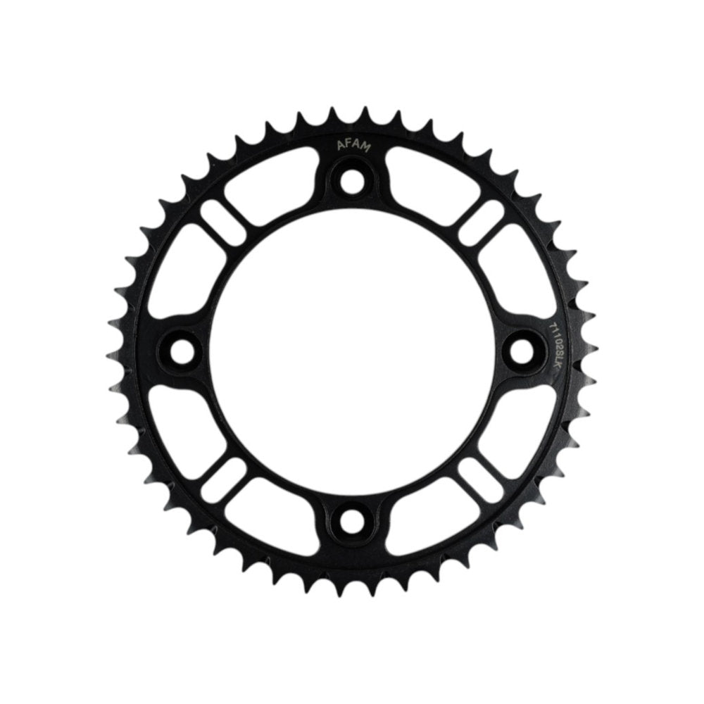 Corona AFAM SLK acciaio autopulente nero per GAS GAS, HUSQVARNA, KTM cod. A71102S.46