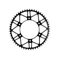 Corona AFAM SLK acciaio autopulente nero per CF MOTO, GAS GAS, HUSABERG, HUSQVARNA, KOVE, KTM, STARK FUTURE, TRIUMPH cod. A71304S.48