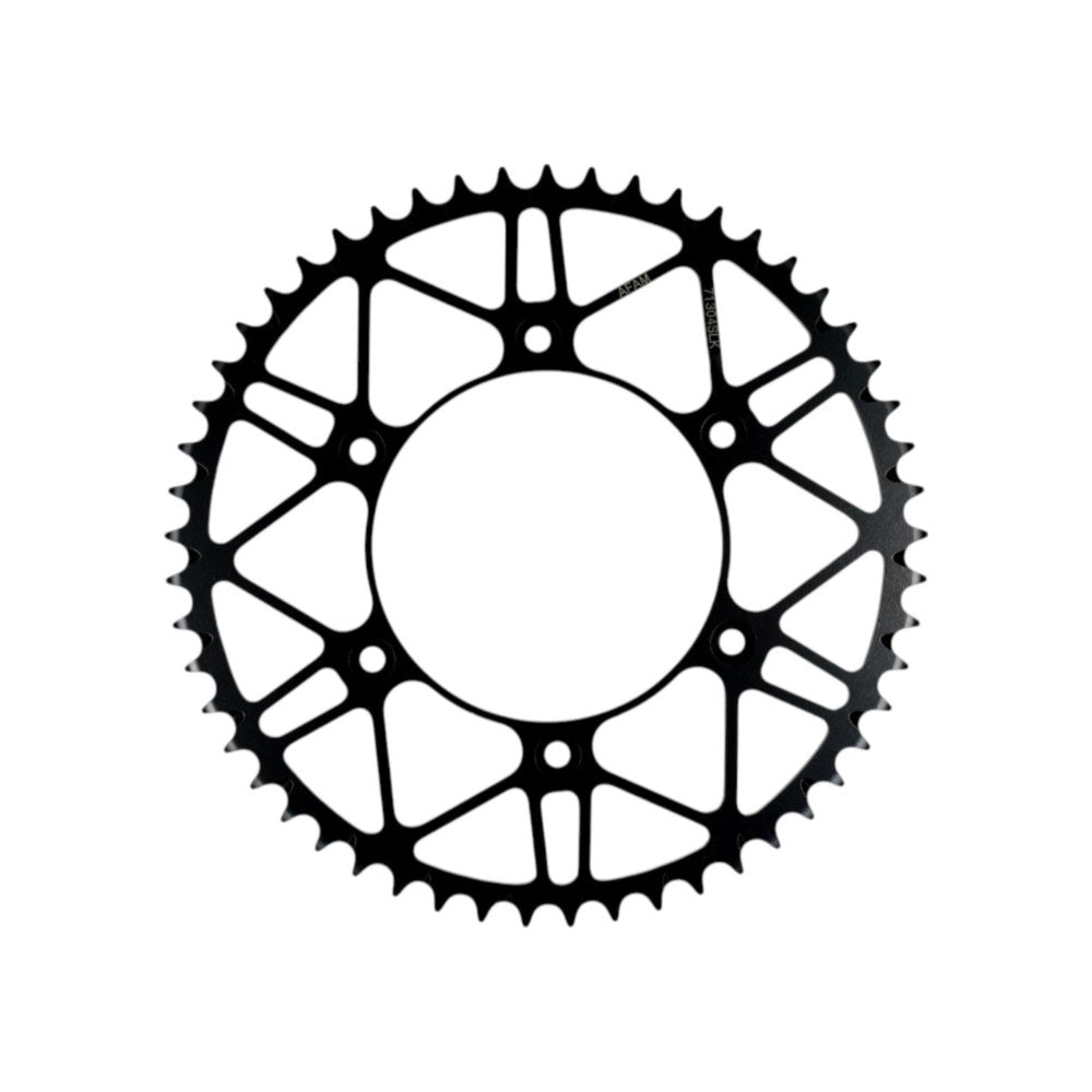 Corona AFAM SLK acciaio autopulente nero per CF MOTO, GAS GAS, HUSABERG, HUSQVARNA, KOVE, KTM, STARK FUTURE, TRIUMPH cod. A71304S.48