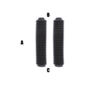 Soffietti per forcelle ø26/45 - lunghezza 295 mm - nero cod. AP1727N