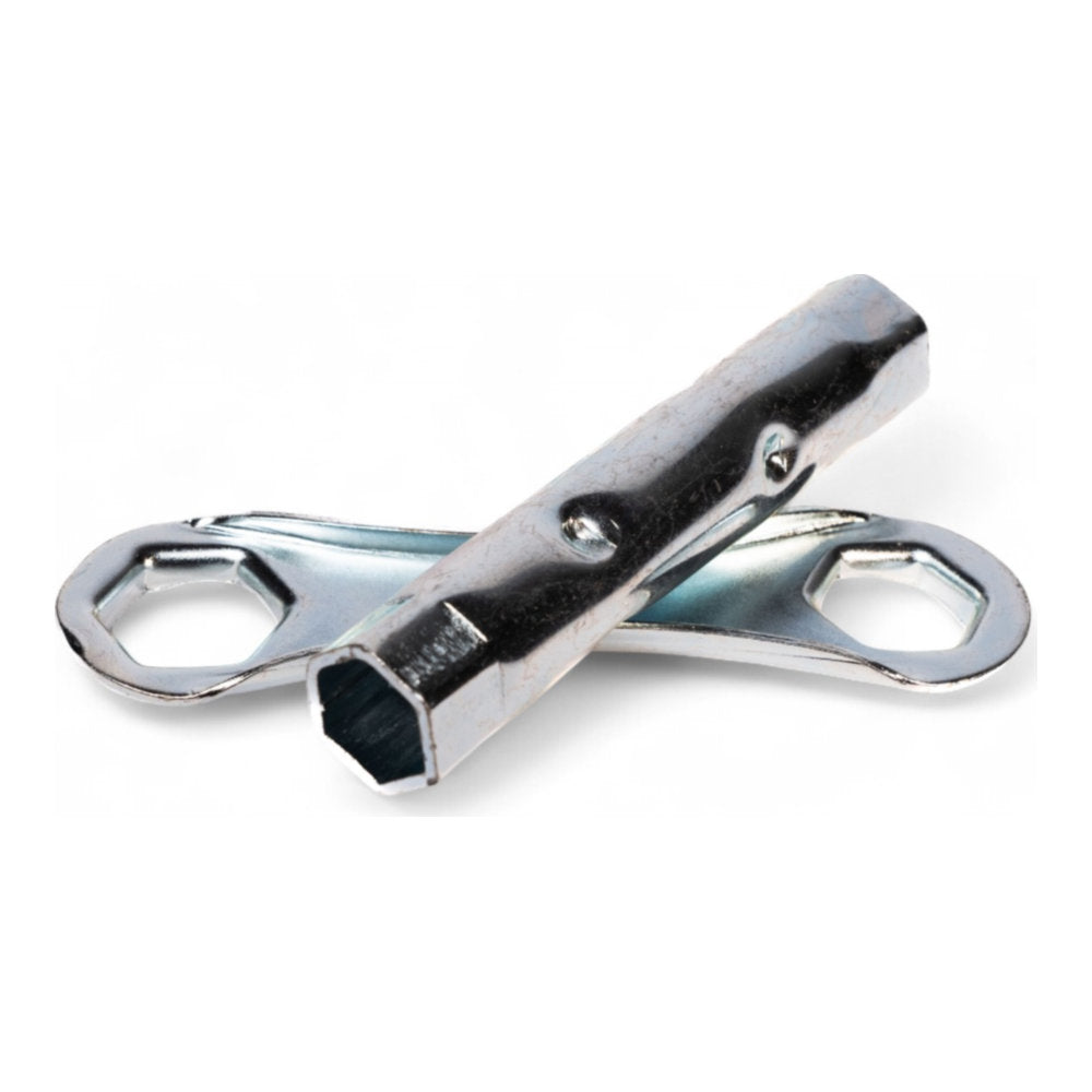 Chiave candela esagono da 16-18 - Lunghezza 120mm cod. AT0030