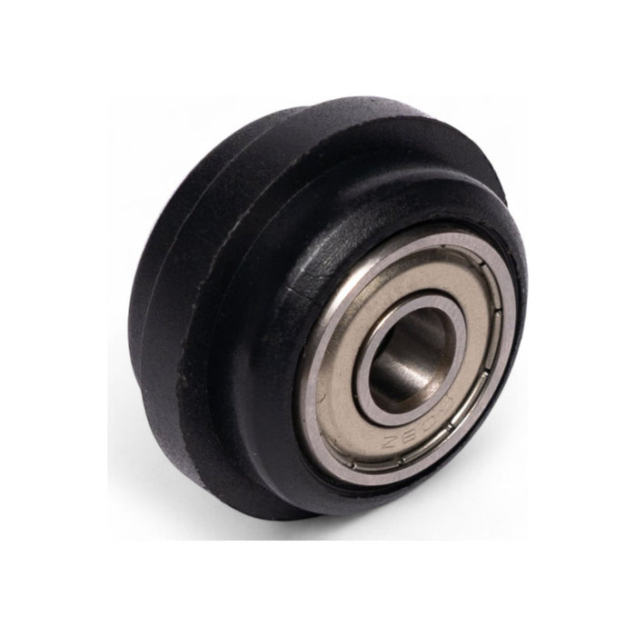 Rullino catena universale (con cresta tipo KTM) - ø esterno 35mm, ø attacco 8mm, larghezza 19mm cod. AV2035
