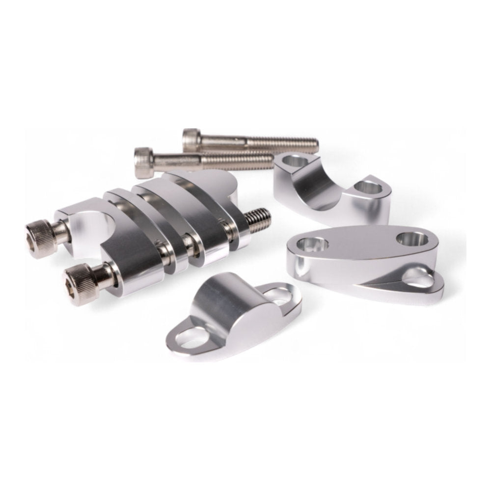Kit spessori in alluminio per rialzare manubri da ø22mm cod. AV2097