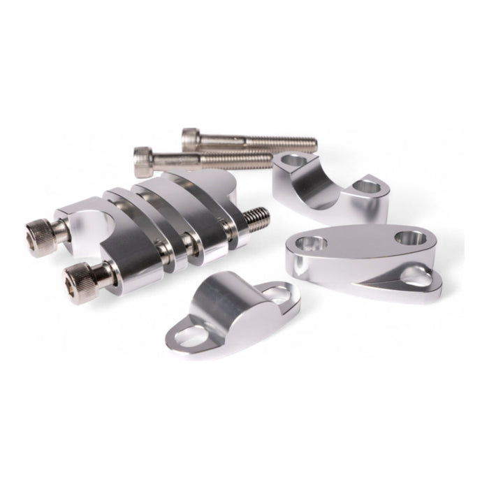 Kit spessori in alluminio per rialzare manubri da ø22mm cod. AV2097