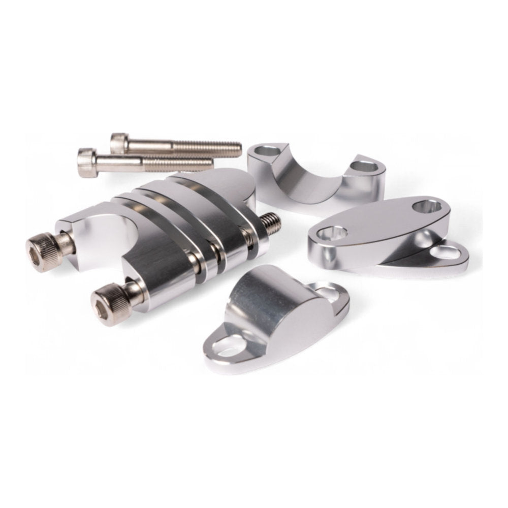 Kit spessori in alluminio per rialzare manubri da ø 28,6mm cod. AV2098