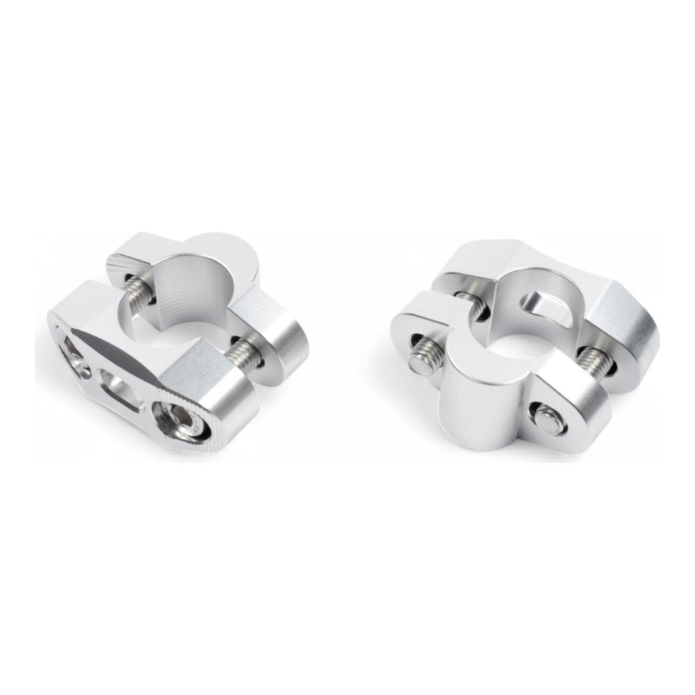 Spessori in alluminio anodizzato da 10mm per rialzare manubri da ø 22mm cod. AV2338