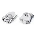 Spessori in alluminio anodizzato da 30mm per rialzare manubri da ø22mm cod. AV2340