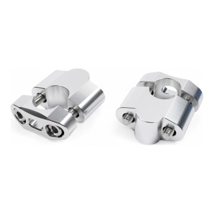 Spessori in alluminio anodizzato da 30mm per rialzare manubri da ø22mm cod. AV2340