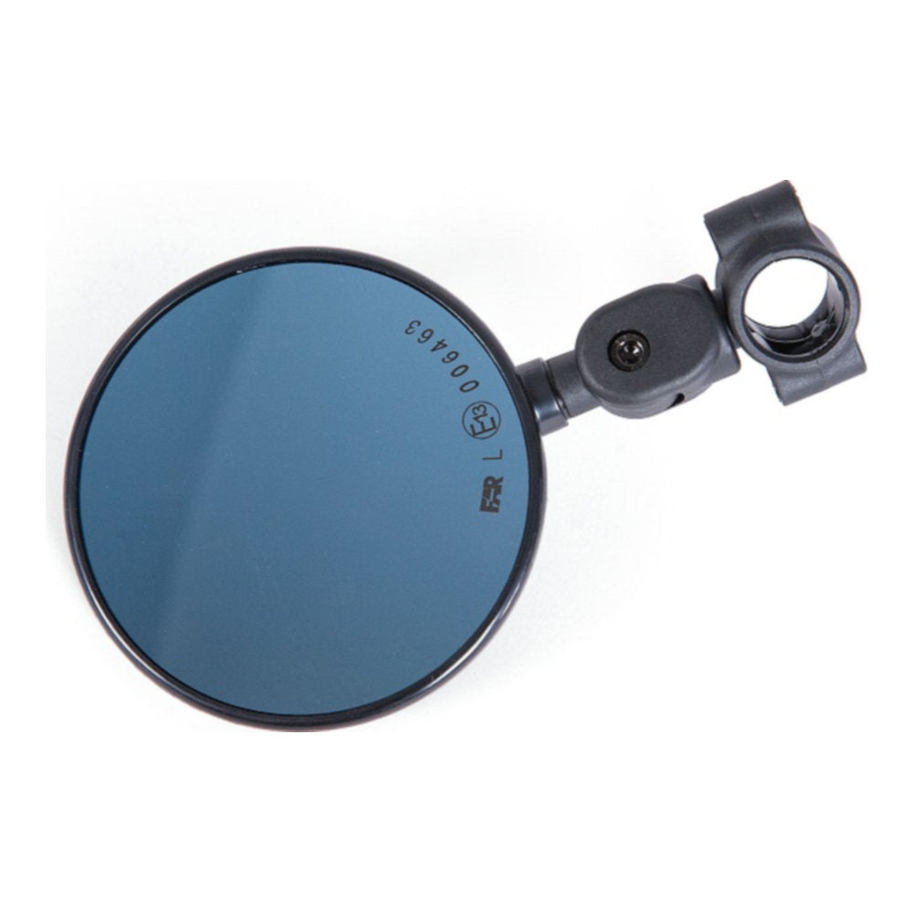 Specchietto retrovisore omologato - Ø100mm - Lunghezza 130mm - Attacco a collare Ø22mm cod. AV3304