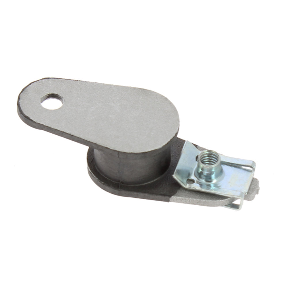 Silent block alluminio e gomma con clips - lunghezza 76mm cod. AV3405