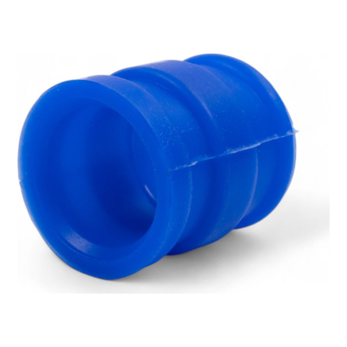 Manicotto silenziatore in gomma blu - ø interno 29mm da un lato/30mm dall'altro, lunghezza 45mm cod. AV3408B