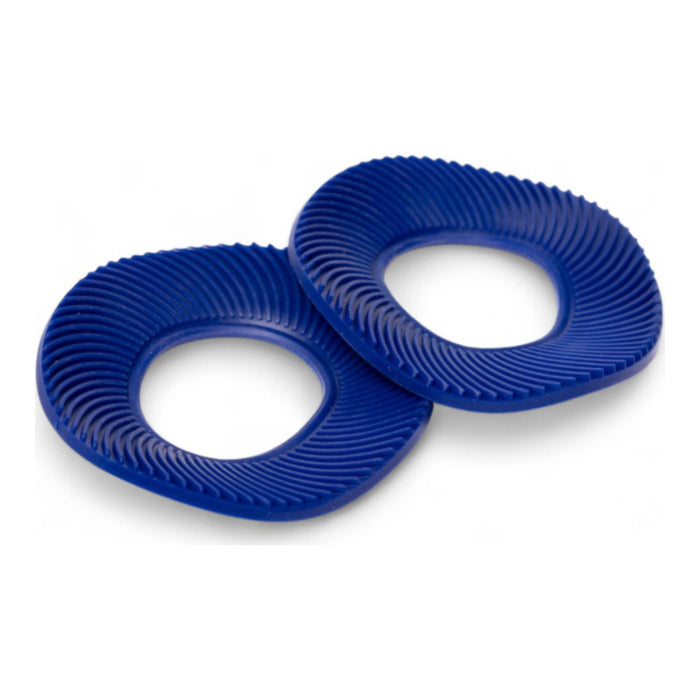 Coppia anelli in gomma per manopole - Blu cod. AV3412B
