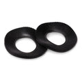 Coppia anelli in gomma per manopole - Nero cod. AV3412N