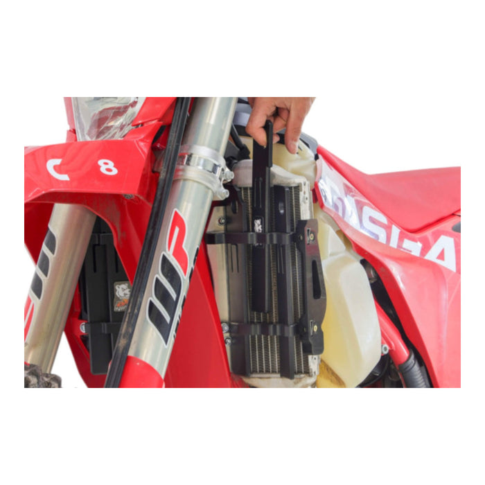 Protezioni radiatori AXP in HDPE (polietilene ad alta densità) per GAS GAS, HUSQVARNA, KTM cod. AX1797