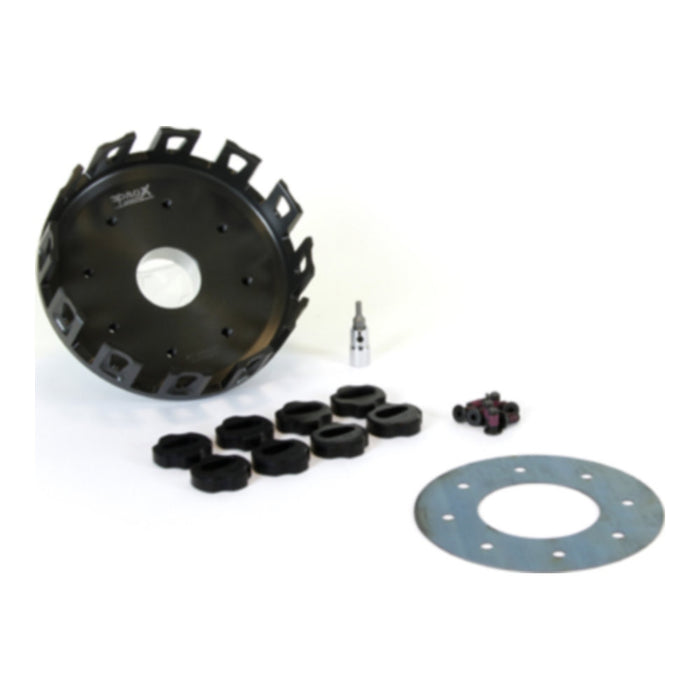 Cestello portadischi con parastrappi KX 125 03-08 per KAWASAKI cod. CP4303