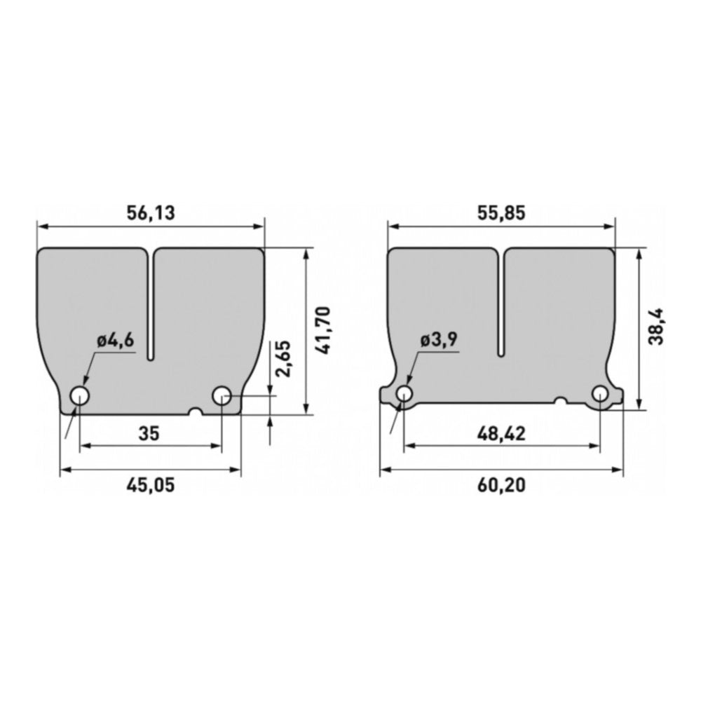 Lamelle CARBONO RACING per V-Force3 (4 pz) per HUSQVARNA, KTM cod. CRV1044
