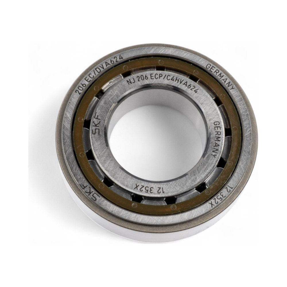 Cuscinetto albero motore SKF 30x62x16 mm - Con ribasso e gabbia in poliammide per GAS GAS, HUSABERG, HUSQVARNA, KTM cod. CUNJ206ECP3