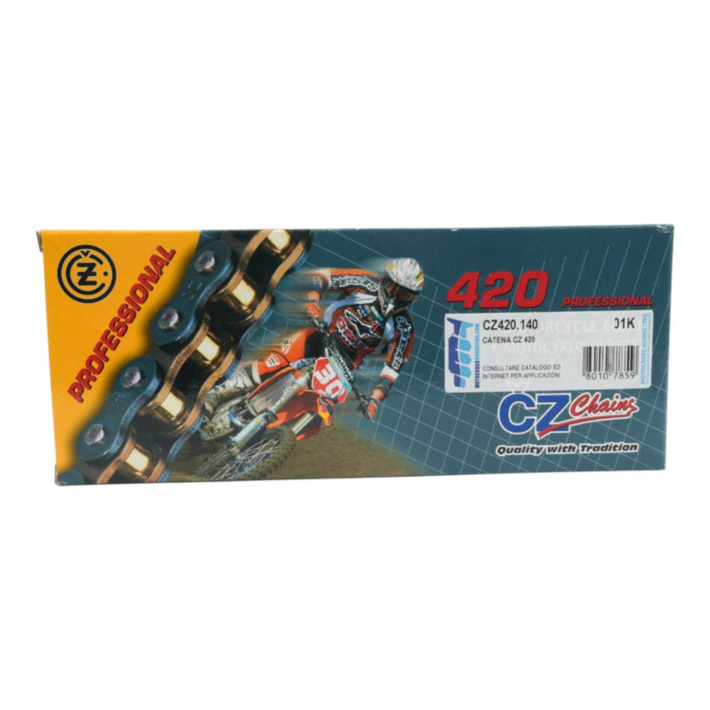 Catena CZ 420 - 140 maglie - Nero cod. CZ420.140