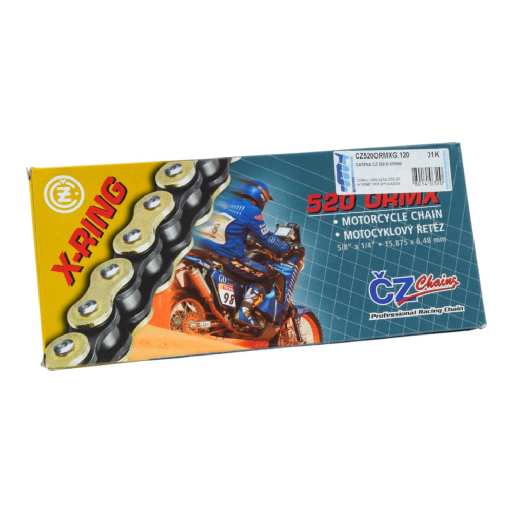 Catena CZ 520 M - 120 maglie - Oro - con X-ring cod. CZ520ORMXG.120