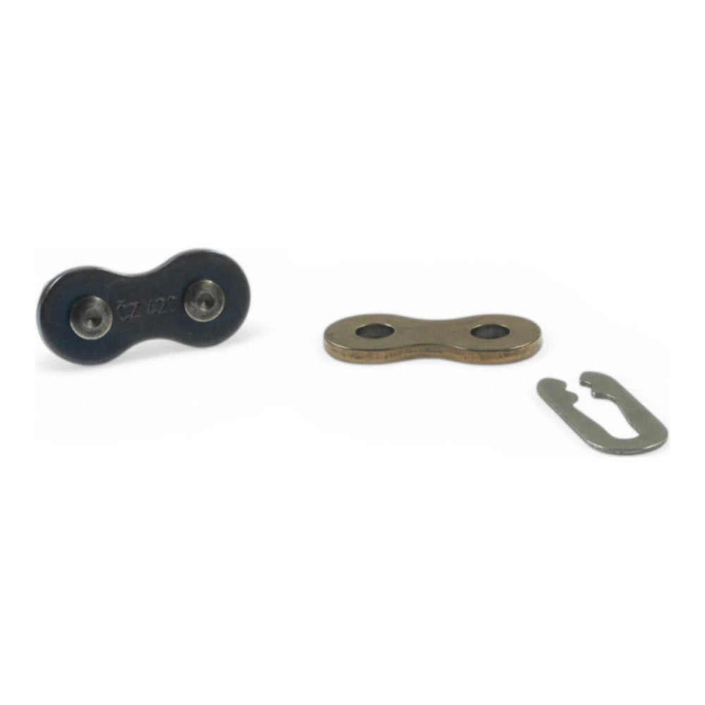 Maglia giunto CZ - per catena 420 - Nero cod. CZSC420