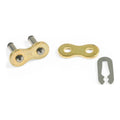 Maglia giunto CZ - per catena 420 MX - Oro cod. CZSC420MX