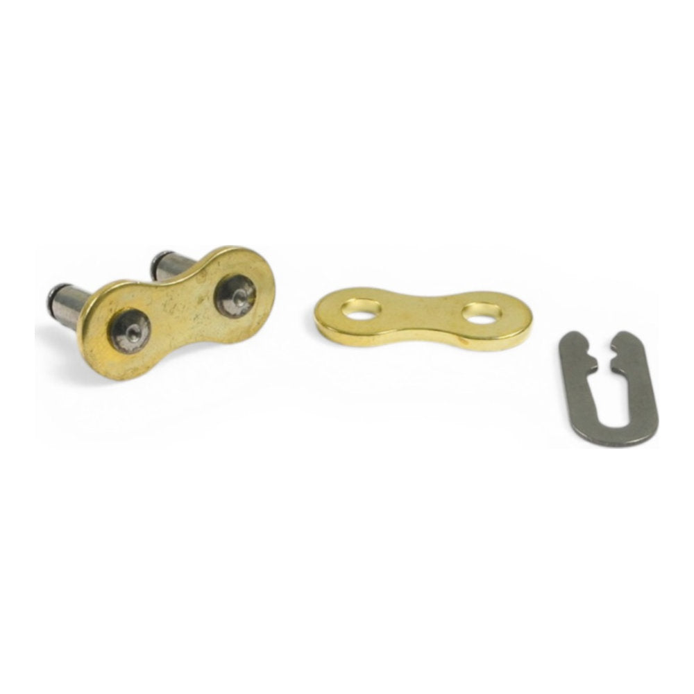 Maglia giunto CZ - per catena 520 MX - Oro cod. CZSC520MX