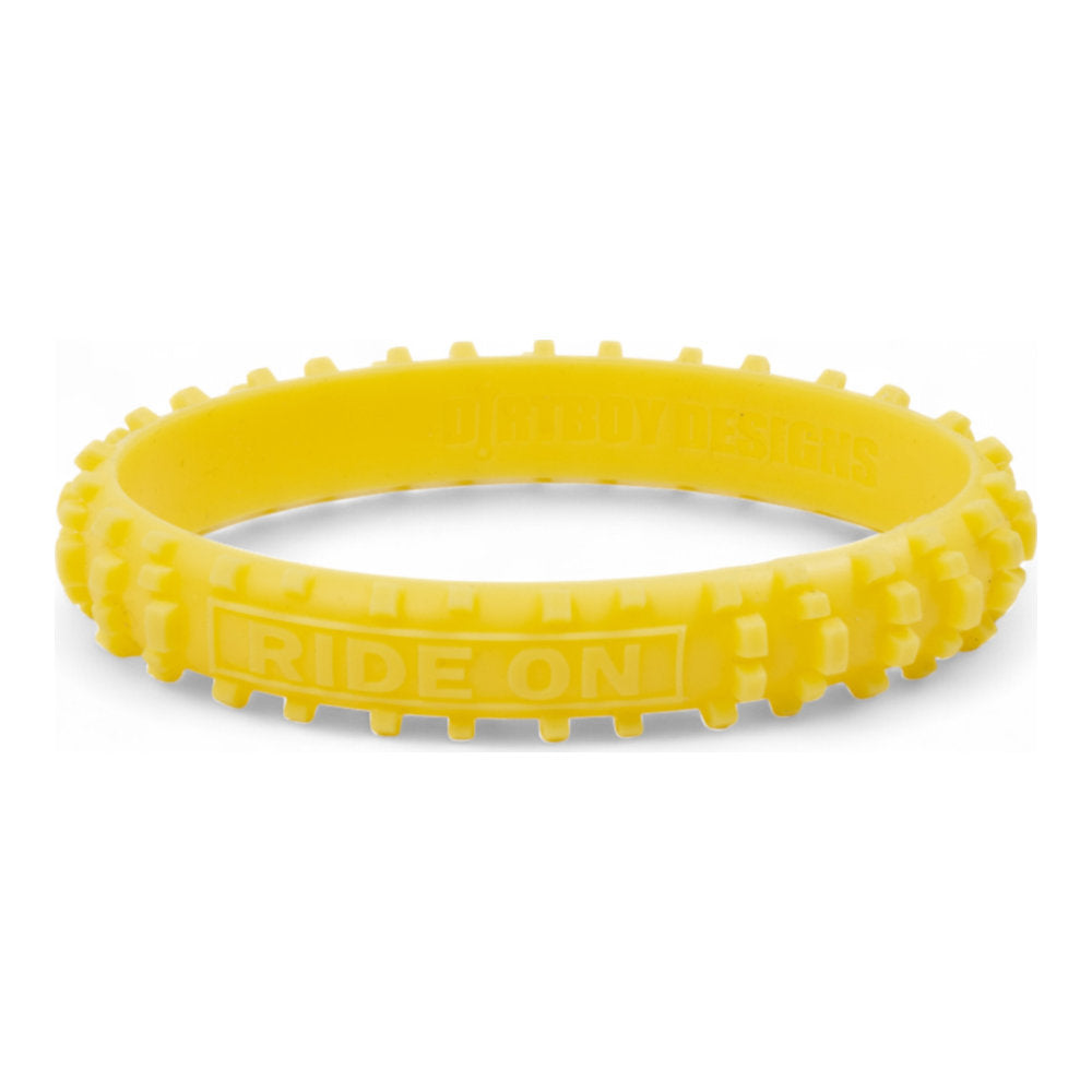 Braccialetto Dirtboy MX - Giallo, ø 196mm cod. DBM05