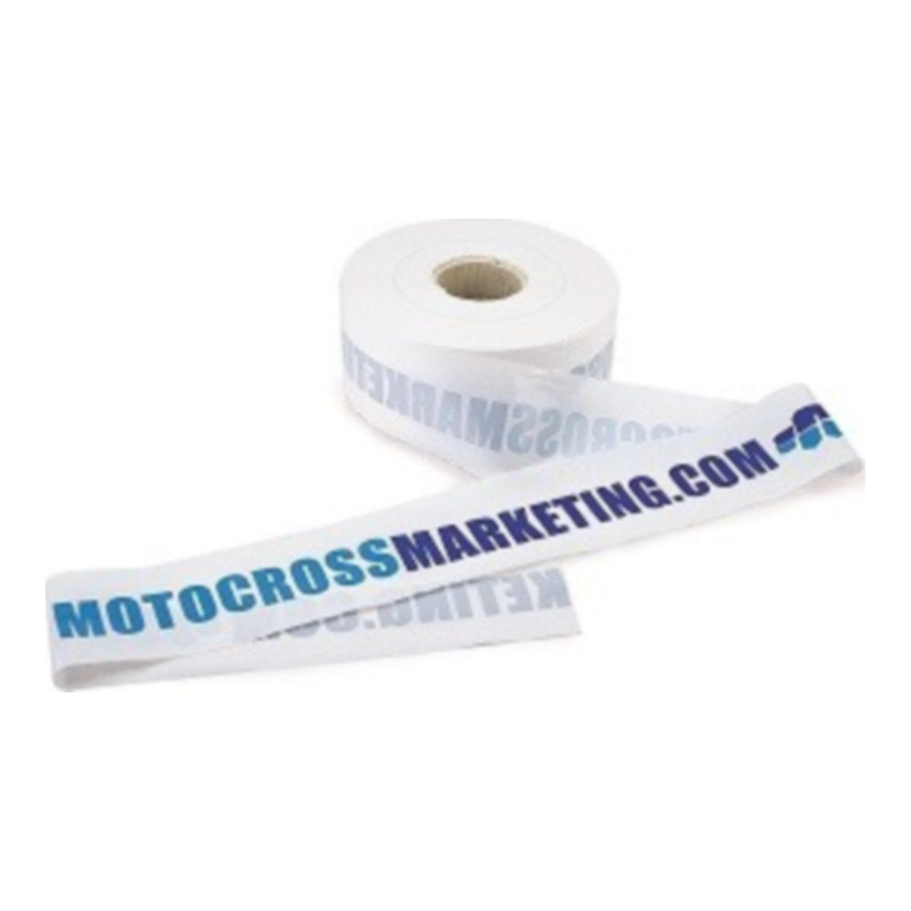 Rotolo fettuccia segnapista MOTOCROSS MARKETING - 450m (circa), altezza 10cm cod. FET001