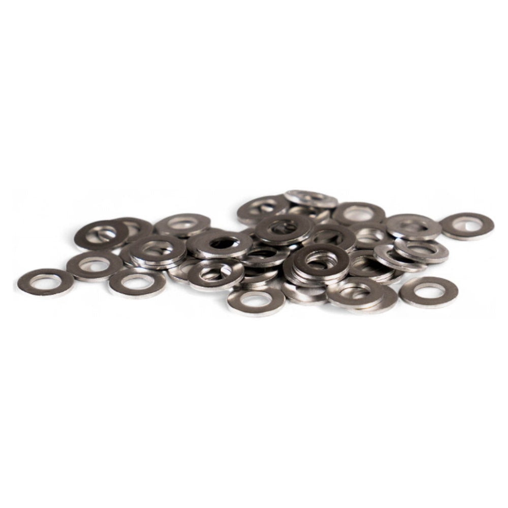 Rondelle in alluminio 6x12x1.0mm (50 pezzi) cod. GU77001T