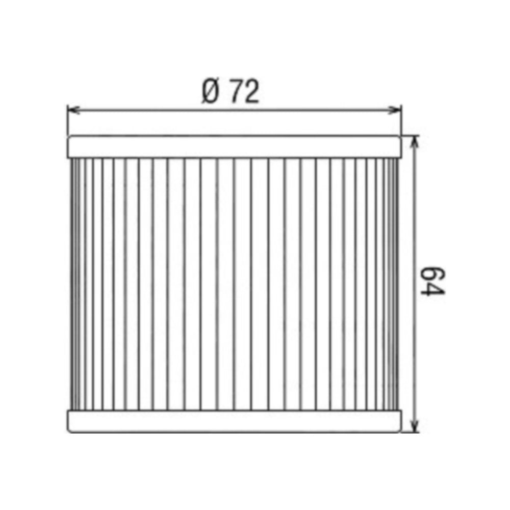 Filtro olio HI-FLO per SUZUKI cod. HF133