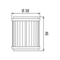 Filtro olio HI-FLO per BETA, FANTIC, HM, MINARELLI, TM, YAMAHA cod. HF141