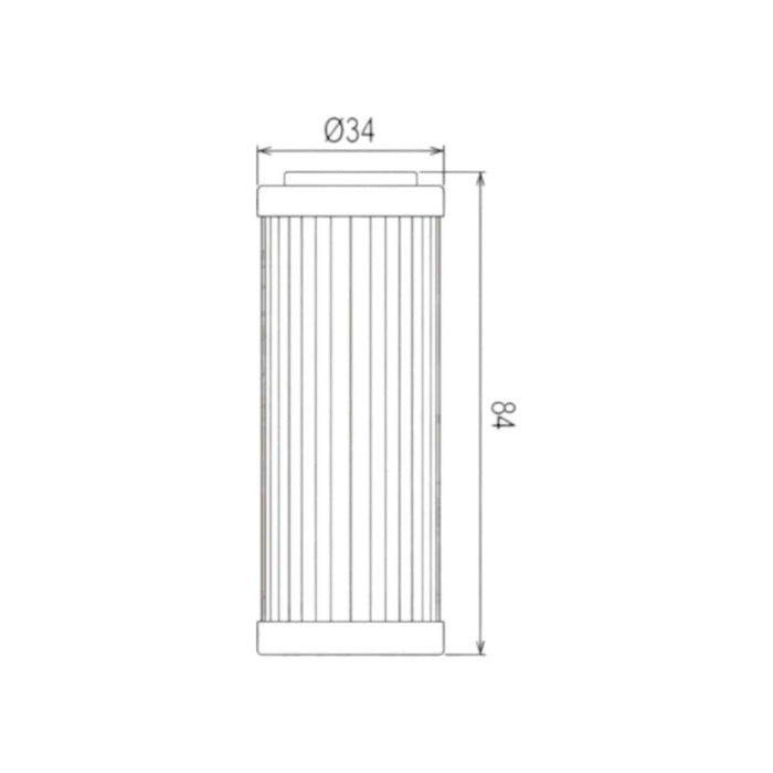 Filtro olio HI-FLO per TRIUMPH cod. HF193