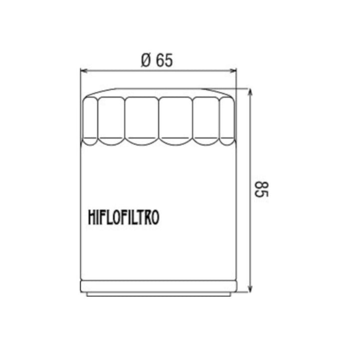Filtro olio HI-FLO per POLARIS cod. HF198