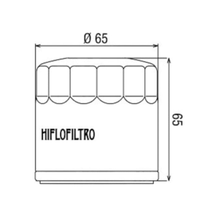 Filtro olio HI-FLO per MV AGUSTA cod. HF554