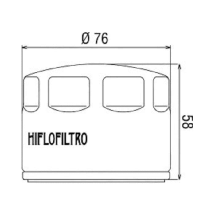 Filtro olio HI-FLO per APRILIA cod. HF565