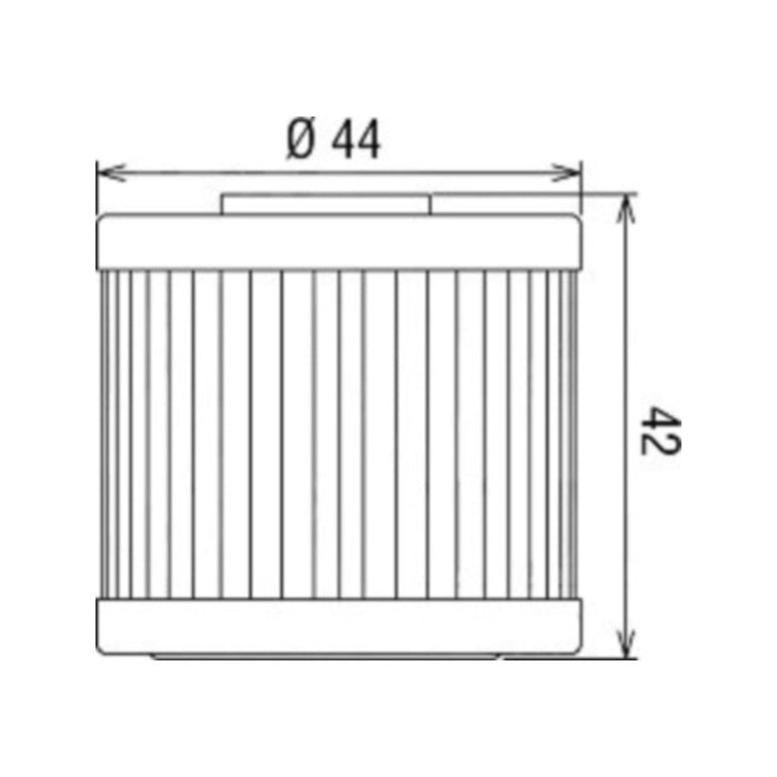 Filtro olio HI-FLO per KYMCO cod. HF566