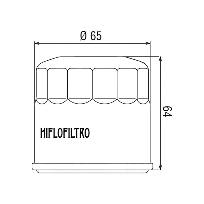 Filtro olio HI-FLO per HONDA, YAMAHA cod. HF951
