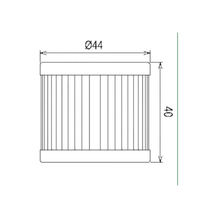 Filtro olio HI-FLO per SUZUKI cod. HF971