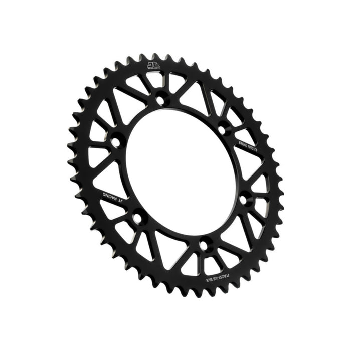 Corona JT ergal RACELITE nera per FANTIC, YAMAHA cod. JTA251.48N