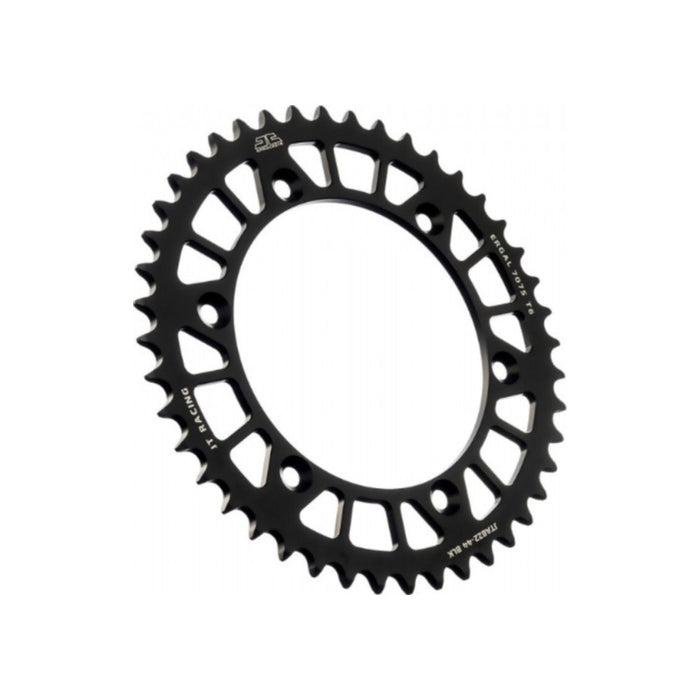 Corona JT ergal RACELITE nera - 44 denti per BETA, GAS GAS, HUSQVARNA, RIEJU, SHERCO, SUZUKI cod. JTA822.44N