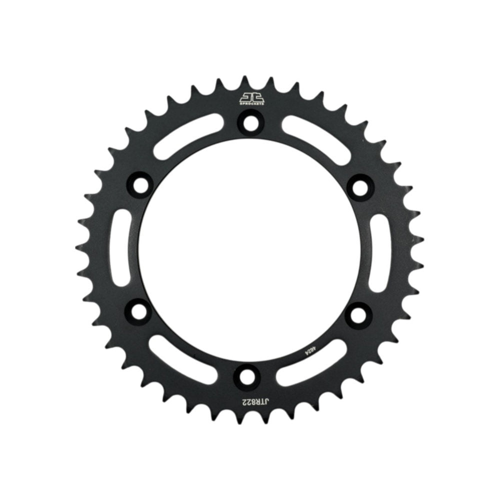 Corona JT acciaio nero - 41 denti per BETA, GAS GAS, HUSQVARNA, RIEJU, SHERCO, SUZUKI cod. JTR822.41