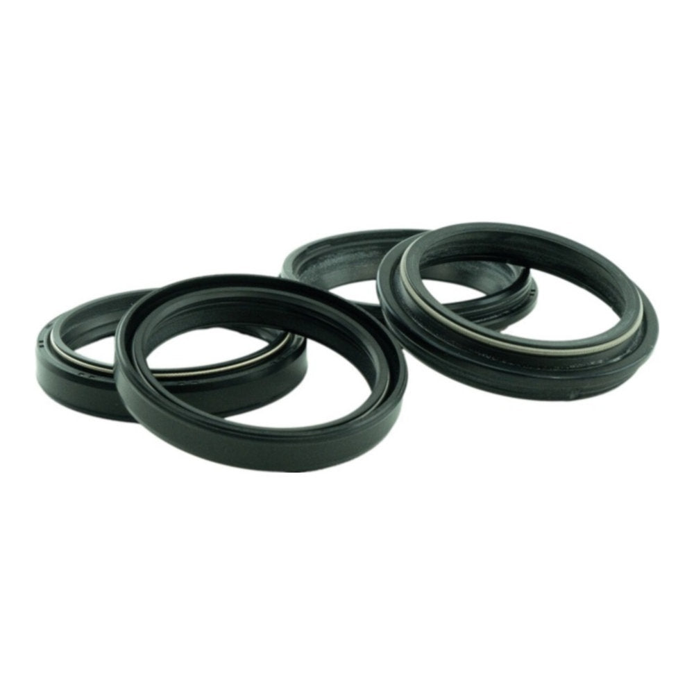 Kit paraoli e parapolvere K-TECH per forcelle KAYABA/OHLINS RXF48 48mm per BETA, FANTIC, GAS GAS, HONDA, HUSQVARNA, KAWASAKI, RIEJU ecc. cod. KFSK033
