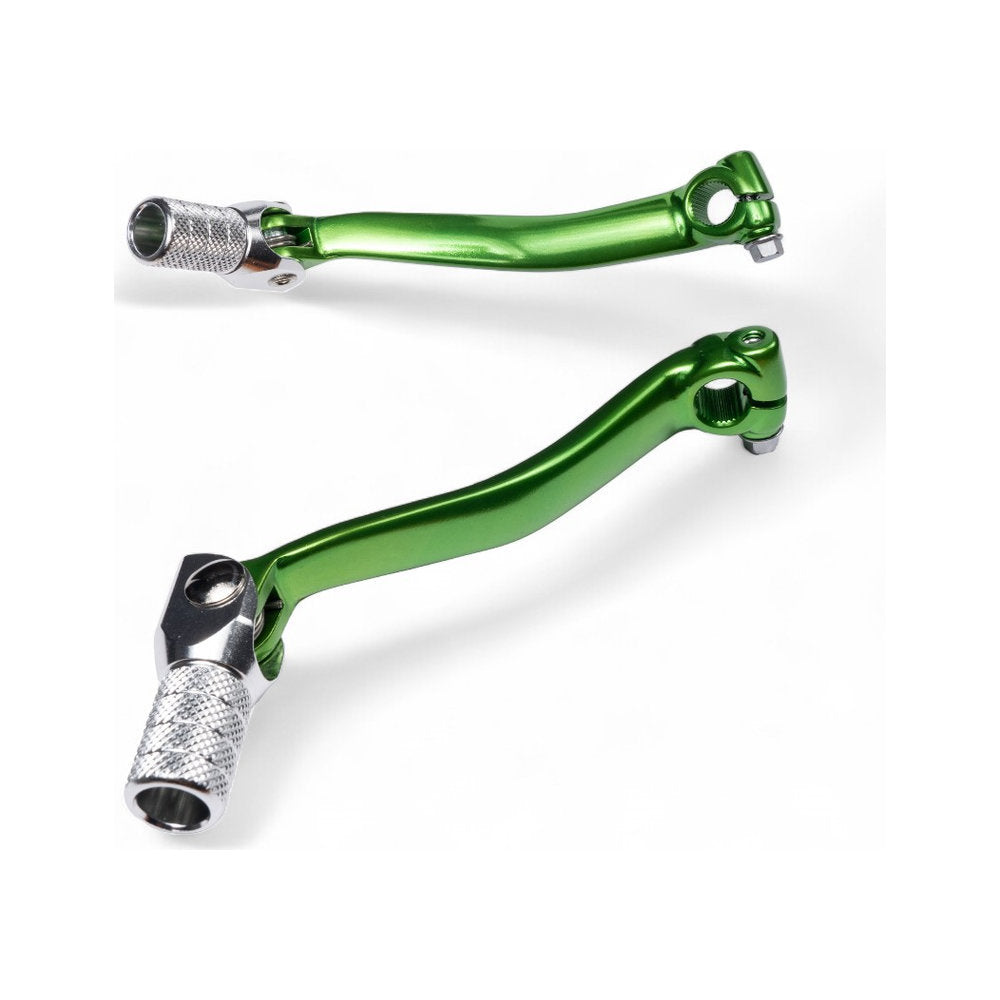 Leva cambio in alluminio forgiato KX 450 F 06-15 verde per KAWASAKI cod. LCA4336V