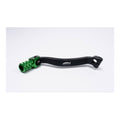 Leva cambio in alluminio CNC KX 250 F - corpo nero, puntale verde per KAWASAKI cod. LCP4336V