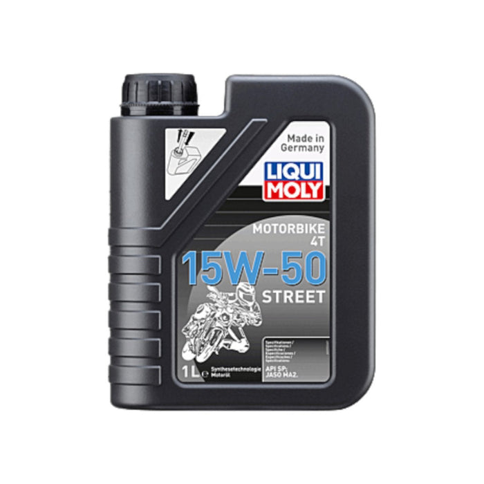 Olio motore LIQUI MOLY Strada 4T - 15W/50 - A base sintetica - 1 L cod. LM02555
