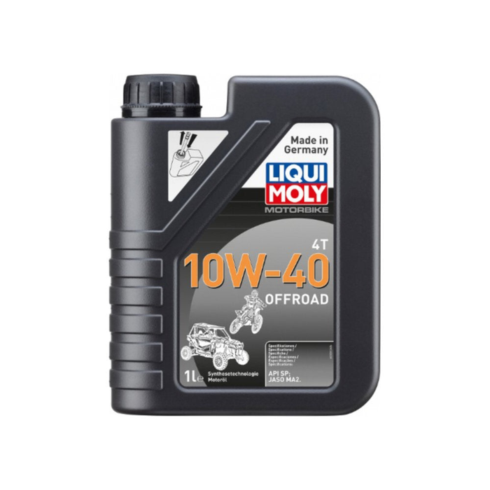 Olio motore LIQUI MOLY Off Road 4T - 10W/40 - A base sintetica - 1 L cod. LM03055