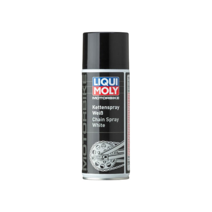 Spray catena LIQUI MOLY Motorbike Bianco - 100% sintetico - 400 ml cod. LM05981